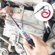 Creion tensiune tester voltaj, LED, afisaj digital, 3-48V, cablu spiralat rosu 0.6-1.8m, 83050 Carmotion  