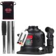 Cric hidraulic piston dublu 10T plat, DoubleLift 346.11 Heyner