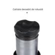 Cric hidraulic piston dublu 10T plat, DoubleLift 346.11 Heyner