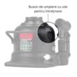Cric hidraulic piston dublu 10T plat, DoubleLift 346.11 Heyner
