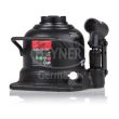 Cric hidraulic piston dublu 10T plat, DoubleLift 346.11 Heyner