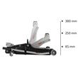 Cric crocodil 2,25T plat, Ultra Low Lift Pro TUV 347.02 Heyner