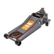 Cric crocodil 3T, plat, cu 2 pisoane, 75-500 mm Profesional BJC 80234 Automax