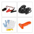 Set cric hidraulic electric 5T, 5in1, 12V, cu compresor aer si cheie de impact, MM42