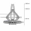 Cric foarfeca, 0.8T, 23-32cm, cu manivela, TUV, AutoLift Ultra Kompact, 436.08 Alca