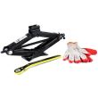 Cric foarfeca, 1.5T, 11-39cm, cu cheie clichet, manusi, 02478 Amio