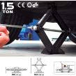 Cric foarfeca, 1.5T, 10.5-39.5cm, cu manivela, 2202001 Car+