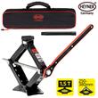 Cric foarfeca, 1.5T, 10-38cm, cu clichet si tubulara, husa depozitare, Ultralift M Pro, 347.16 Heyner