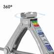 Cric foarfeca, 1T, 25-35cm, cu manivela, TUV, 436.10 Alca