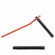 Cric foarfeca, 1500kg, 10-38cm, cu cheie clichet si tubulara 17mm, husa depozitare, Sedan, OEM, pentru multe modele BMW, MINI, Opel, Black Edition 347.35 Heyner