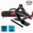 Cric foarfeca, 2000kg, 10-44cm, cu cheie clichet si tubulara 17mm, husa depozitare, SUV, OEM, pentru multe modele BMW, MINI, Opel, Black Edition 347.32 Heyner