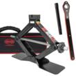 Cric foarfeca 1500kg, OEM, VW, strangere cu cheie cu clicket sau bormasina, Heyner 347.36