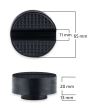 Tampon cauciuc pentru cric crocodil fi65, h13+20, 347.60 Heyner