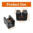 Set 2 tampoane cauciuc, pentru cric tip capra si mecanic, 2T-3T, T.C.035 Carmotion