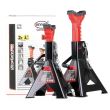 Cric capra stand cu manivela 3T, set 2 bucati, 347.43 Heyner