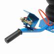 Cric pneumatic profesional 3.5T cu maner scurt, perna de aer 150-400mm Breckner Germany BK79290 /MX65