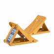 Cala roata, blocator metalic, 680kg/roata, set 2 buc, WheelStop, 430.00 Alca
