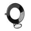 Palnie plastic cu sita, fi13.5cm, alb transparent cu capac, 04042 Amio