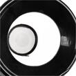 Palnie plastic cu sita, fi13.5cm, alb transparent cu capac, 04042 Amio