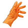 Manusi din nitril,  Diamond Grip, portocalii, nepudrate, marimea M, 50 buc, bk TT82 / BK90033