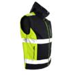Vesta reflectorizanta softshell, fara maneci, marimea L, cu gluga, ORION, B.A.M KMZ188