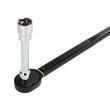 Cheie dinamometrica cu clichet 1/2", 28-210NM, cu prelungitor 125mm si 3 tubulare 17-19-21, 63395 Carmotion