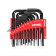 Set 22 chei imbus Hexagonale 1.27-10mm si Torx T10-T50, 04297 Amio