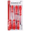 Set 7 surubelnite, 3 plus, 3 minus, izolate, 02410 Amio