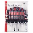 Set 18 surubelnite cu suport 02411 Amio