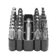 Set 33 biti cu prelungitor pentru surubelnita 78030 Breckner