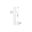 Set 2 biti, 100mm, PH1-PH2, S2, 1/4" (6.3 mm) YT-0488 Yato 