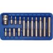 Trusa biti 15 bucati, hexagonale H4-H12 GUZ10413 15H