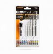 Trusa varfuri 12 biti si 5 burghie, cu husa, set 18 bucati, 11003 Handy