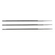 Set 3 pile rotunde, ascutire drujba 200x5.6mm  BK77175