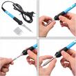 Set profesional pentru lipit, letcon, 60W, 200-450°, 20 piese, 03285 Amio