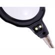Lupa de masa cu clesti si suport pentru letcon, iluminare Led, Third Hand 63380 Carmotion