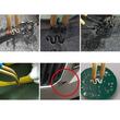 Set 100 cleme, pentru pistol sudat-lipit plastic, crapaturi subtiri sau curbate, 0.8mm, tip C interior, K18028-8