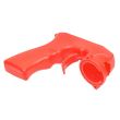 Maner pistol pulverizare pentru tub spray vopsea rosu FOXGUNR