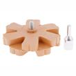 Disc cauciuc pentru indepartarea resturilor de autocolante, adeziv, folie si vopsea, cu adaptor M8 pentru burghiu, fi90mm, 63546 Carmotion