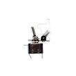 Intrerupator On/Off Flick 12v, 20A, Led, alb, TOP GUN TLB036