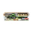 Jucarie tractor cu incarcator frontal si remorca cr16  DISCR16   