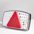 Lampa spate 250x138, 5 functii, cu triunghi, LED, stanga, L1813 TruckLed