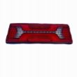 Lampa stop 380x135, 12/24V, 140 LED-uri, 6 functii cu triunghi, stanga, L1955 Truckled