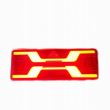 Lampa stop 380x135, 12/24V, 140 LED-uri, 6 functii cu triunghi, dreapta, L1956 TruckLed