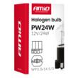 Bec halogen, PW24W, WP3.3x14.5-3, 24W, 12V, AMIO 04409