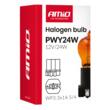 Bec halogen, PWY24W, WP3.3x14.5-4, Galben, 12V, 24W, AMIO 04410