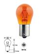 Bec semnalizare 24V/21W PY21W BA15S galben, cutie 10 buc, AMIO 01005