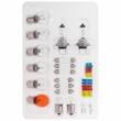 Caseta becuri H7 12V, 30buc,18 becuri cu 12sigurante, 2404029 Car+