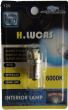 Bec pozitie 9 LED-uri, balonaj sticla, 12V/5W G18 BA15S 18406 H. Lucas