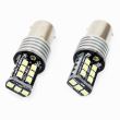 Set 2 becuri semnalizare 15 LED-uri 12/24V, P21W BA15s Canbus 01293 Amio